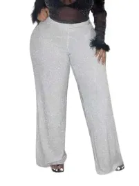 shein-spodnie-plus-size-proste-srebrne-46-lsk
