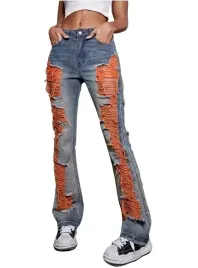 jeansy-damskie-niebieskie-z-dziurami-xl-lob