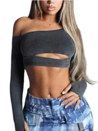 shein-top-damski-szary-prazkowany-krotki-38-lwo