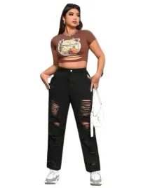 shein-jeansy-plus-size-damskie-czarne-50-lob
