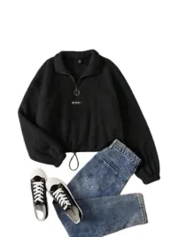 shein-bluza-z-zamkiem-damska-czarna-40-42-loy