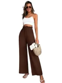 shein-proste-spodnie-brazowe-na-lato-40-42-llp
