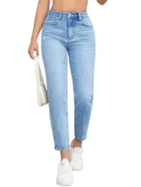 shein-damskie-spodnie-jeansowe-niebieskie-w27-llq