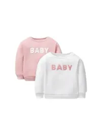 bluza-dziecieca-z-pluszowym-napisem-2pak-9-12m-lou