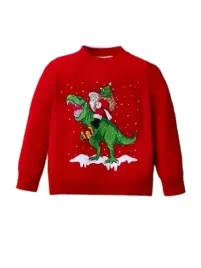 shein-sweter-chlopiecy-czerwony-nadruk-104-110-lom