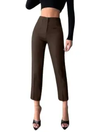 spodnie-damskie-bezowe-eleganckie-proste-40-lpm