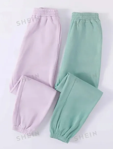 shein-damskie-spodnie-dresowe-2-pack-basic-36-lls-stan-nowy
