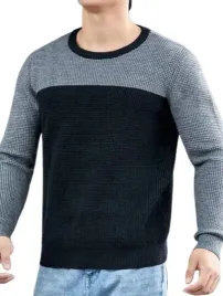 shein-meski-sweter-czarny-z-dlugim-rekawem-xl-llt