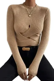shein-sweter-damski-bezowy-dopasowany-38-lps