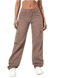 shein-spodnie-jeansowe-damskie-brazowa-basic-m-lla