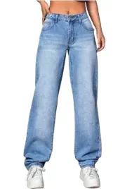 shein-jeansy-damskie-niebieskie-proste-26-32-llc