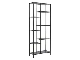 regal-wysoki-na-ksiazki-biurowy-kwietnik-costa-a-czarny-loft-70-x-178-cm