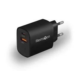 ladowarka-sieciowa-reinston-elsi010-usb-usb-c-pd-25w-uniwerslna-czarna