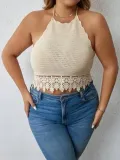 shein-plus-size-top-bezowy-wiazany-basic-46-lly-linia-plus-size-duze-rozmiary