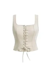 shein-top-wiazany-bezowy-dopasowany-damski-46-lld