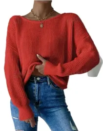 shein-sweter-damski-czerwony-luzny-casual-34-lmq