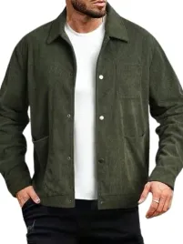 shein-kurtka-meska-zielona-klasyczna-prosta-xl-lln