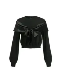 shein-bluza-damska-czarna-gladka-casual-34-lke