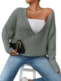 shein-plus-size-sweter-damski-szary-casual-46-llj
