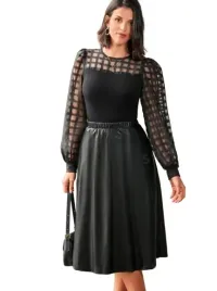shein-komplet-czarny-bluzka-i-spodnica-36-ljc