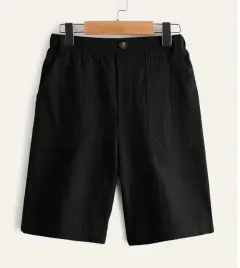 shein-spodenki-dzieciece-czarne-bawelniane-128-lce
