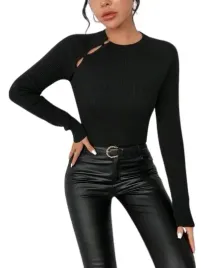 shein-sweter-damski-dopasowany-czarny-40-42-ljs