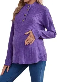 shein-sweter-fioletowy-ciazowy-prosty-40-42-ljl