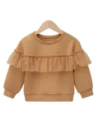 shein-bluza-dziecieca-brazowa-falbanki-100-llj