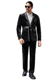 shein-komplet-meski-welurowy-czarny-gladki-s-ljr