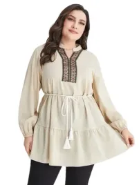 shein-plus-size-tunika-damska-bezowa-casual-50-ljl