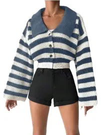 sweter-damski-w-paski-zapinany-basic-one-size-lkv