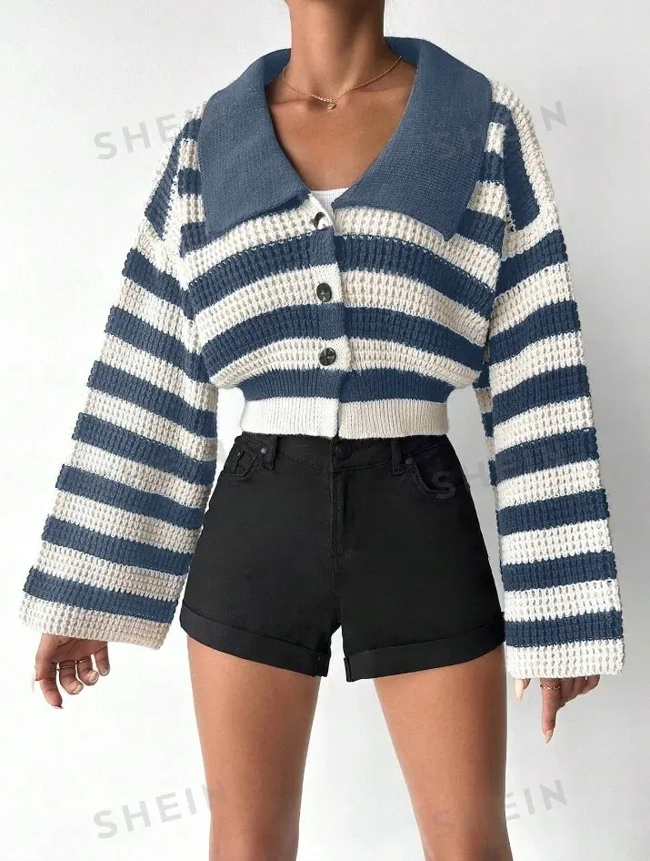 sweter-damski-w-paski-zapinany-basic-one-size-lkv