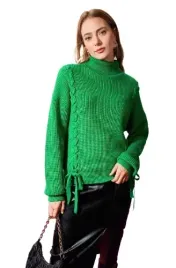 sweter-damski-zielony-klasyczny-z-welna-s-lkr