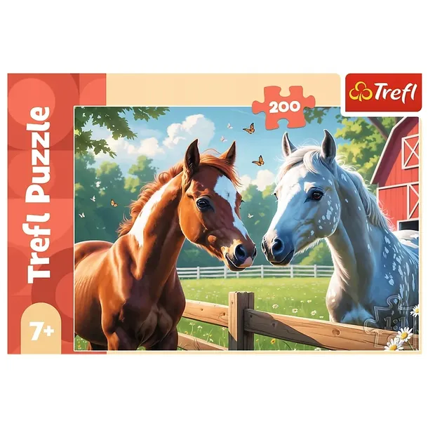 puzzle-200-konie-na-polanie-stan-opakowania-oryginalne