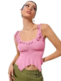 shein-rozowa-bluzka-na-ramiaczkach-gladka-38-llt