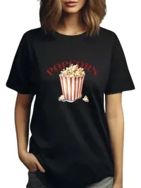 t-shirt-damski-czarny-z-nadrukiem-prosty-xl-ljm