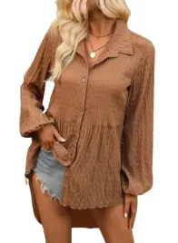 shein-koszula-damska-brazowa-na-co-dzien-36-lht