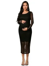 shein-sukienka-czarna-dla-kobiet-w-ciazy-40-42-ljr