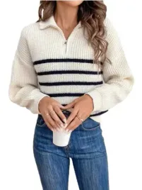 zimowy-shein-sweter-damski-kremowy-w-paski-casual-38-llb