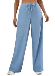 shein-damskie-spodnie-niebieskie-proste-xs-lhr