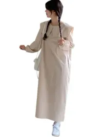sukienka-bezowa-prosta-na-co-dzien-maxi-xl-ljv