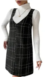 shein-sukienka-czarna-w-kratke-prosta-mini-44-ljr