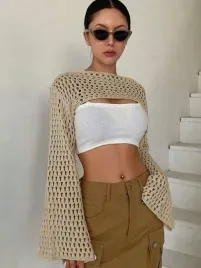 sweter-bezowy-krotki-dlugi-rekaw-gladki-xl-v9g