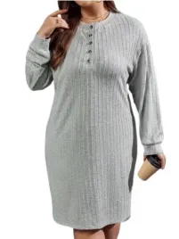 emery-rose-plus-size-sukienka-szara-casual-50-lll