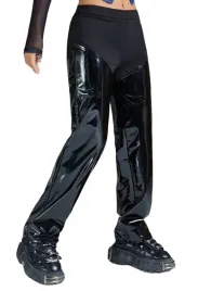 shein-spodnie-damskie-czarne-niski-stan-34-lhr