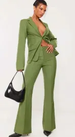 prettylittlething-spodnie-zielone-gladkie-42-ekk