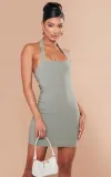 prettylittlething-sukienka-khaki-mini-basic-42-ejb-linia-regular