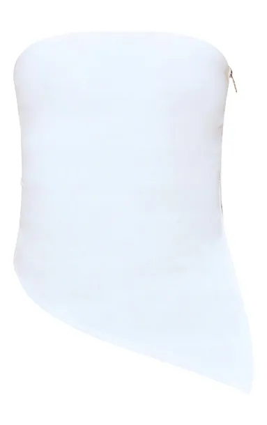 prettylittlething-top-bialy-asymetryczny-38-ejp-linia-regular