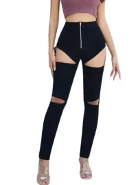 shein-spodnie-jeansowe-rurki-czarne-30-32-lhf