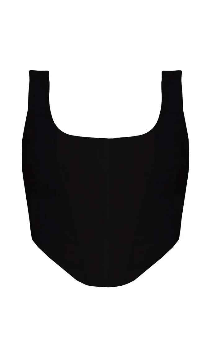 prettylittlething-top-damski-czarny-basic-32-ekb-stan-nowy